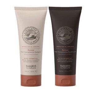 Tweak'd Dhatelo Restore Hair Strengthening Shampoo & Conditioner 3oz Each SEALED
